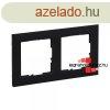 Legrand Suno ketts keret fekete, Legrand 721522