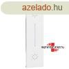 Bticino Living Now dupla nyomgomb burkolat, 1 modul, fehr,