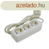 Elektromos eloszt 5m kbel, 3 aljzattal fldelt 250V/10A, m