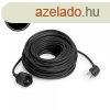 Delight Leng hosszabbt fekete - 3x1,5 mm2 - 20 m (20502BK