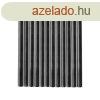 EXTOL CRAFT ragasztstift klt., fekete szn; 12db, 1007,2m