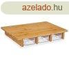Vgdeszka Kinvara KT216001-4 Barna tltsz 40 x 6 x 28 cm 