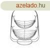 Gymlcsstl Versa Szrke Dupla Acl (30 x 37 x 23 cm) MOST