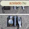 3 db rozsdamentes acl eveszkzk troltskval, polrozot