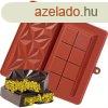 Nagy Szilikon Csokold Szelet Forma
