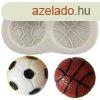 szilikon Labda forma tortadsztshez
