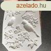 Szilikon madr s virgz g fondant forma