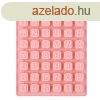 Szilikonforma, betk #Rzsaszn