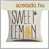 Prnahuzat 45 x 45 cm, SWEET LEMON felirattal POD163