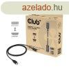 Club3D DisplayPort 1.4 to HDMI 4K60Hz Cable with HDR Black
