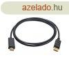Akyga AK-AV-05 HDMI / DisplayPort cable 1,8m Black