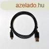 Hama microUSB cable 1m Black