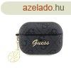 Guess 4G Script Charm Apple Airpods Pro 2 PC/PU tok fekete (
