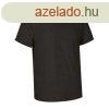 Valento TOP, unisex V-nyak pamut pl, Black-M