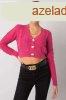 sszegombols Aristide crop-top szvetter stt rzsaszn
