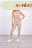Crop-top trningruha szett pnttal, modell 9355 bzs