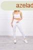 Crop-top trningruha pntokkal, modell 9355 fehr