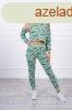 Szabadid szett feliratokkal modell 67961 stt menta zld