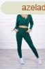 Szabadid szett crop-top melegt felsvel modell 9240 stt