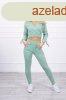 Szabadid szett crop-top melegt felsvel modell 9240 stt