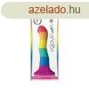  Colours Pride Edition 6 inch Wave Dildo Rainbow 