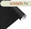 Karbon flia, autflia (127 x 15 cm) #Fekete