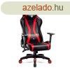 DIABLO X-HORN gamer szk, King size, fekete-piros