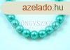 Tekla goly gyngy - Metallic Light Green - 8mm (szlon - kb