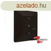 Legrand Valena Life Netatmo intelligens rednykapcsol feket