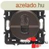 Legrand Cliane 1xRJ45 Cat. 6 UTP csatlakozaljzat, grafit C