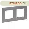 Legrand Nilo Step kettes keret, grafit szrke, Legrand 8634