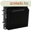 Legrand Nilo Step mechanikus hotelkrtya-kapcsol, fekete, 