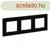 Legrand Nilo Step hrmas keret, fekete, Legrand 863593