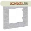 Legrand Nilo Step egyes keret, csiszolt alumnium, Legrand 