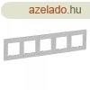 Legrand Nilo Step ts keret, csiszolt alumnium, Legrand 8