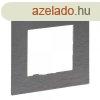Legrand Nilo Step egyes keret, csiszolt szrke, Legrand 863