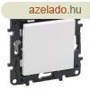 Legrand Nilo Step egyplus kapcsol, 10AX, fehr, IP44, Le