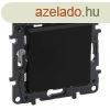 Legrand Nilo Step egyplus kapcsol, 10AX, fekete, IP44, L
