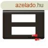 Legrand Program Mosaic 2x6 modulos keret, vzszintes, antrac