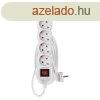 EMOS P1523R, Hosszabbt 3 m / 5 aljzat / kapcsols / fehr 