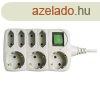 EMOS PS1721, Hosszabbt 1,5 m / 7 aljzat / kapcsols / szr