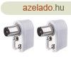 EMOS K1421.2, IEC csatlakoz ferde 2db/bliszter