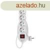 EMOS P1521R, Hosszabbt 1,5 m / 5 aljzat / kapcsols / feh