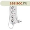 EMOS P0522, Hosszabbt 2 m / 5 aljzat / fehr / PVC / 1 mm2
