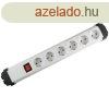 Eloszt 6-os 2m 3x1,5mm2 vezetkkel kapcsolval / tlfeszlt