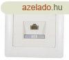 Rhyme egyes szmtgp aljzat RJ45 CAT6e Fehr metl
