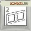 Legrand Valena 2-es keret alumnium vzszintes/fggleges