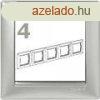 Legrand Valena 4-es keret alumnium vzszintes/fggleges