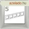 Legrand Valena 5-s keret alumnium vzszintes/fggleges