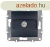 Schneider Asfora TV aljzat, vgzr, 1 dB, keret nlkl, ant